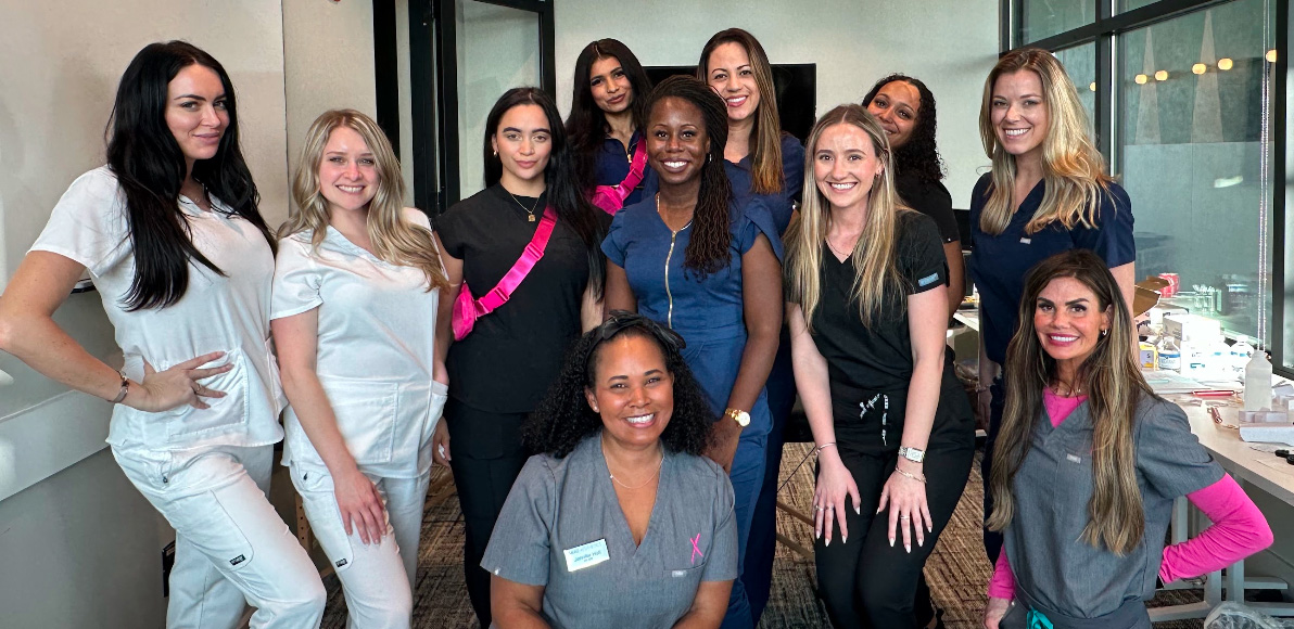 The GlamNow provider team — a NYC-based aesthetic network